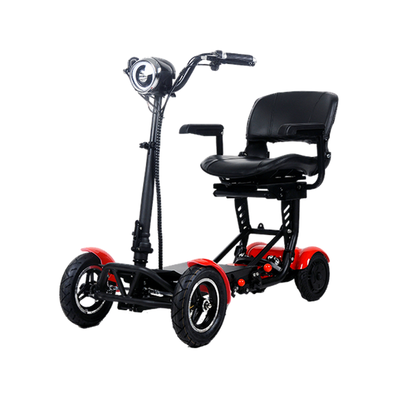 RS-EL9002 Scooter plegable de cuatro ruedas con batería de iones de litio