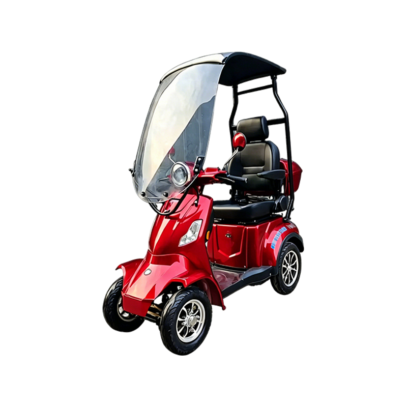 RS-EL9020 Scooter eléctrico de movilidad de cuatro ruedas con cubierta impermeable
