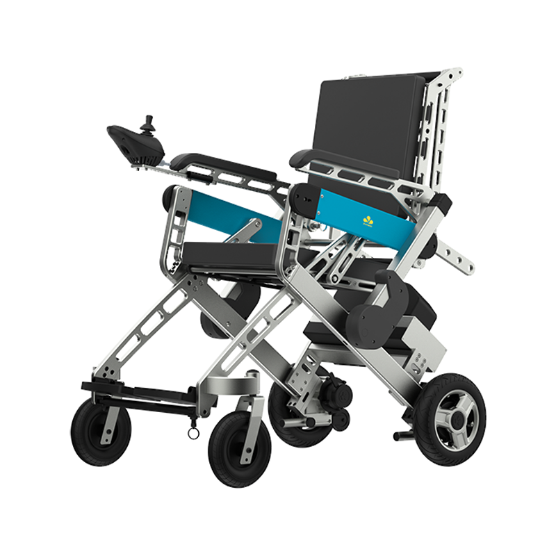 RS-ES17001 Silla de ruedas eléctrica todoterreno de alta resistencia con función de subida de escaleras y control mediante joystick